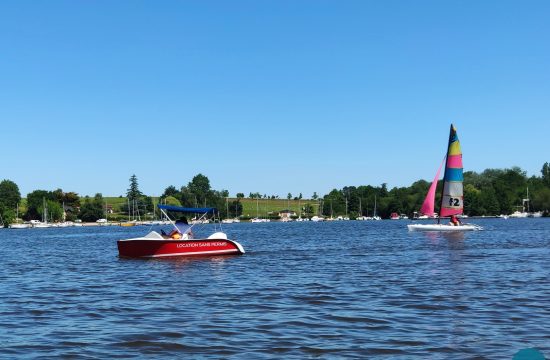 bateau sans permis sur l'erdre