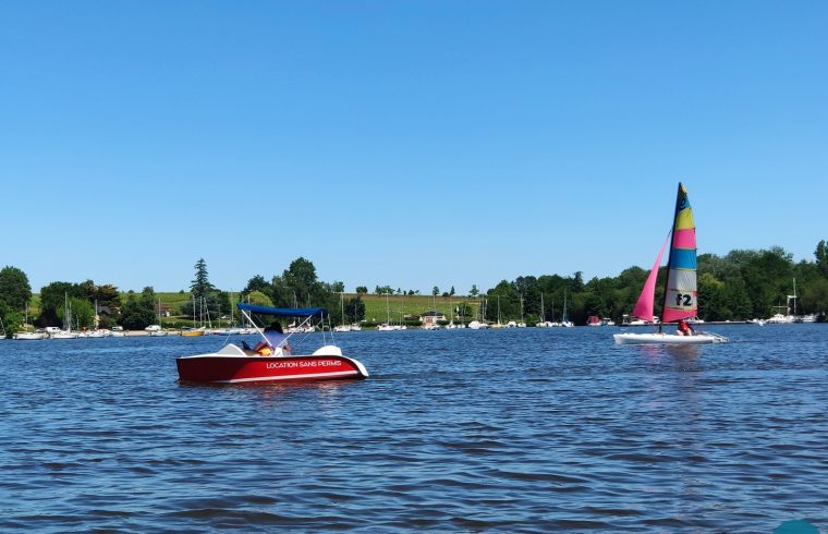 bateau sans permis sur l'erdre