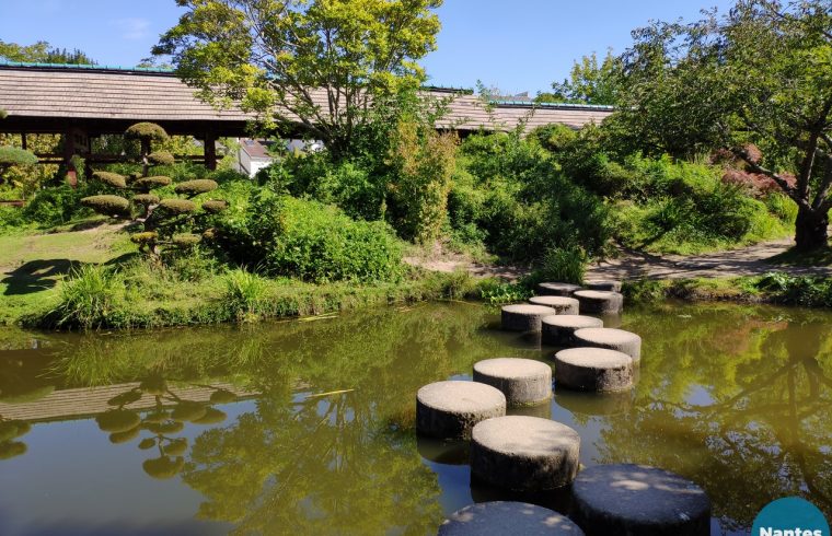 Pas japonnais sur l'ile de versaille