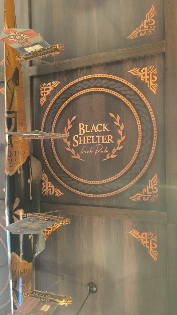 le plafond du black shelter